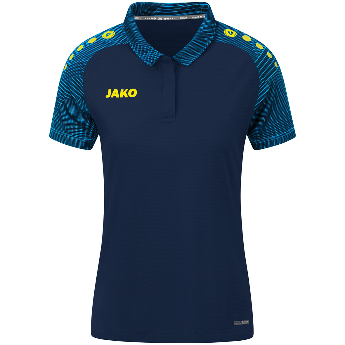 POLO JAKO PERFORMANCE, SEABLUE-JAKO BLUE WOMEN.