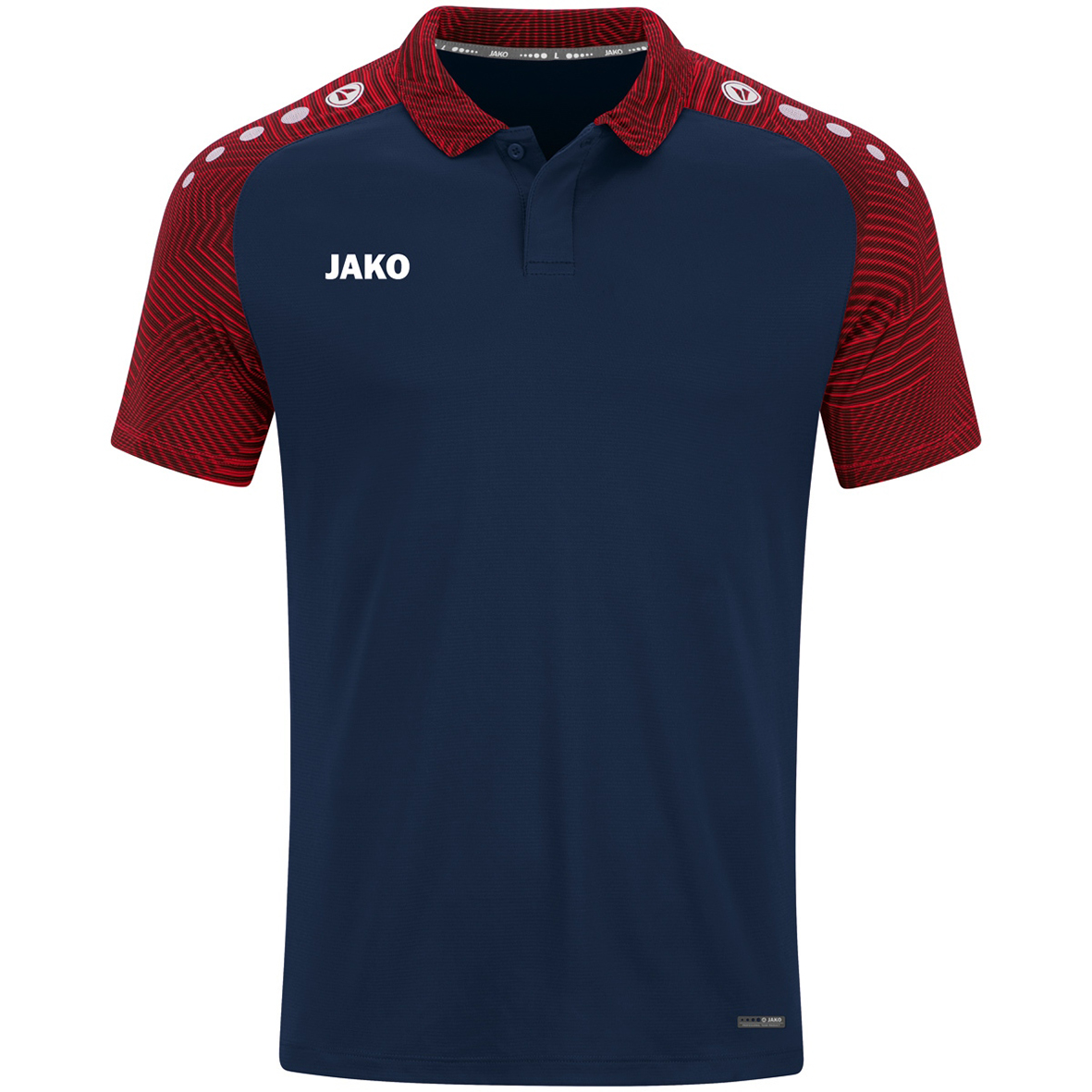 POLO JAKO PERFORMANCE, SEABLUE-RED KIDS.