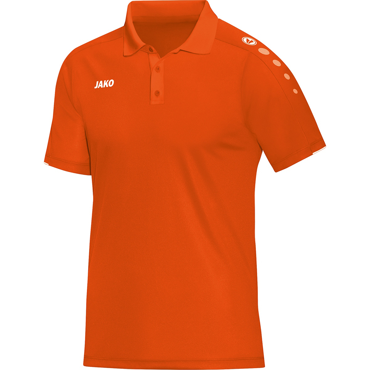 POLO SHIRT JAKO CLASSICO, NEON ORANGE KIDS.