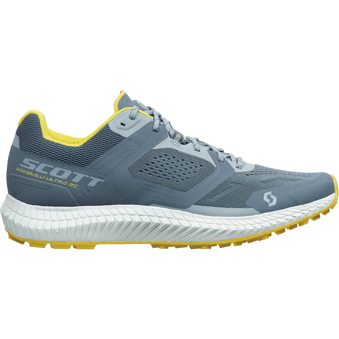 RUNNING SHOES SCOTT WS KINABALU ULTRA RC, GLACE BLUE-YELLOW WOMAN.