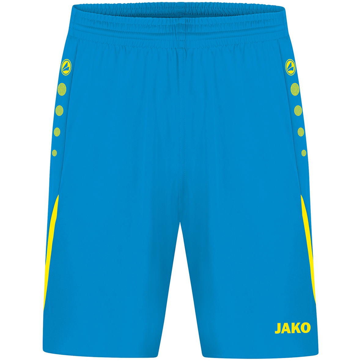 SHORTS JAKO CHALLENGE, BLUE-NEON YELLOW KIDS.