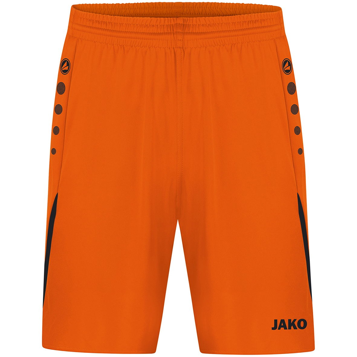 SHORTS JAKO CHALLENGE, NEON ORANGE-BLACK WOMEN.