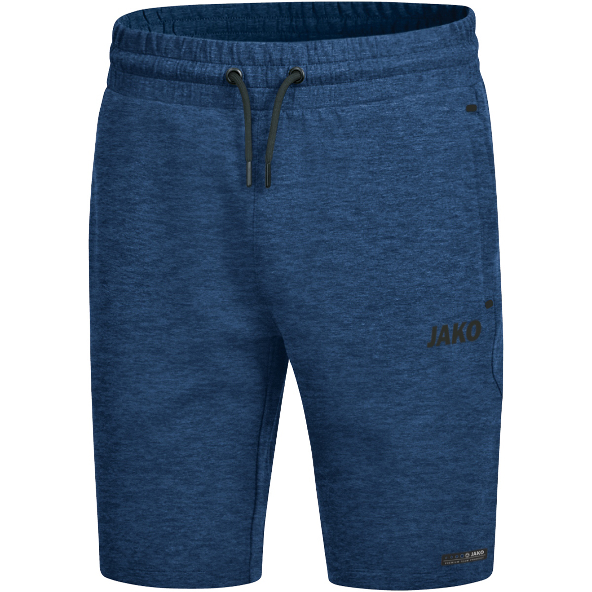 SHORTS JAKO PREMIUM BASICS, SEABLUE MELANGE MEN.