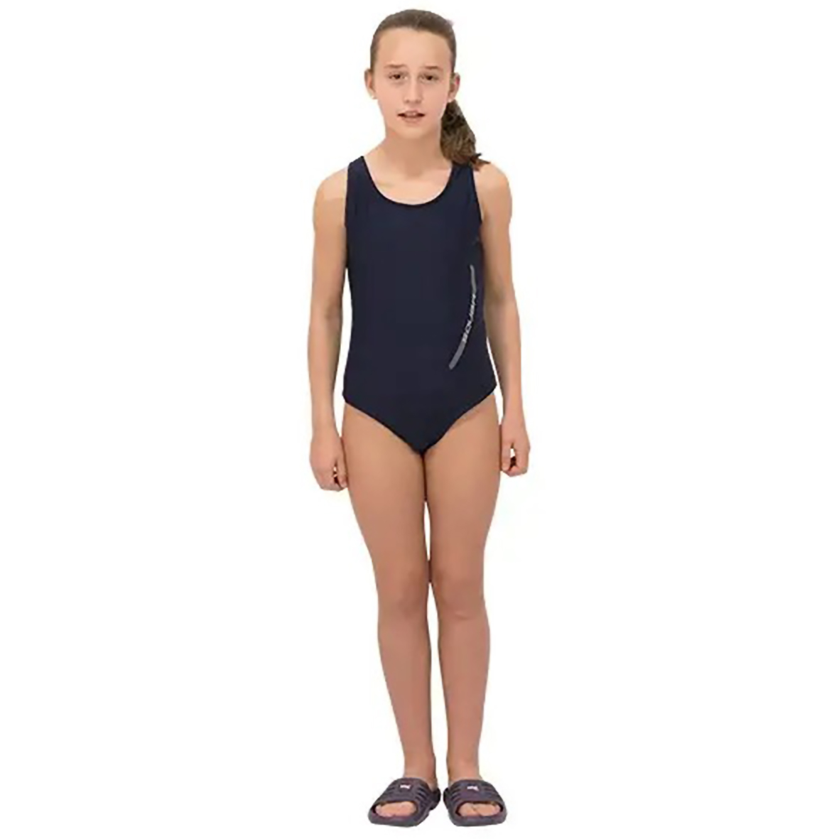 SQUBA TRAINING SWIMMING COSTUME, NAVY GIRL.