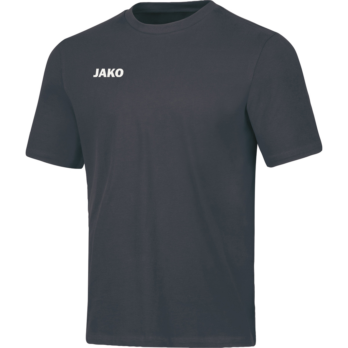 T-SHIRT JAKO BASE, ANTHRACITE MEN.