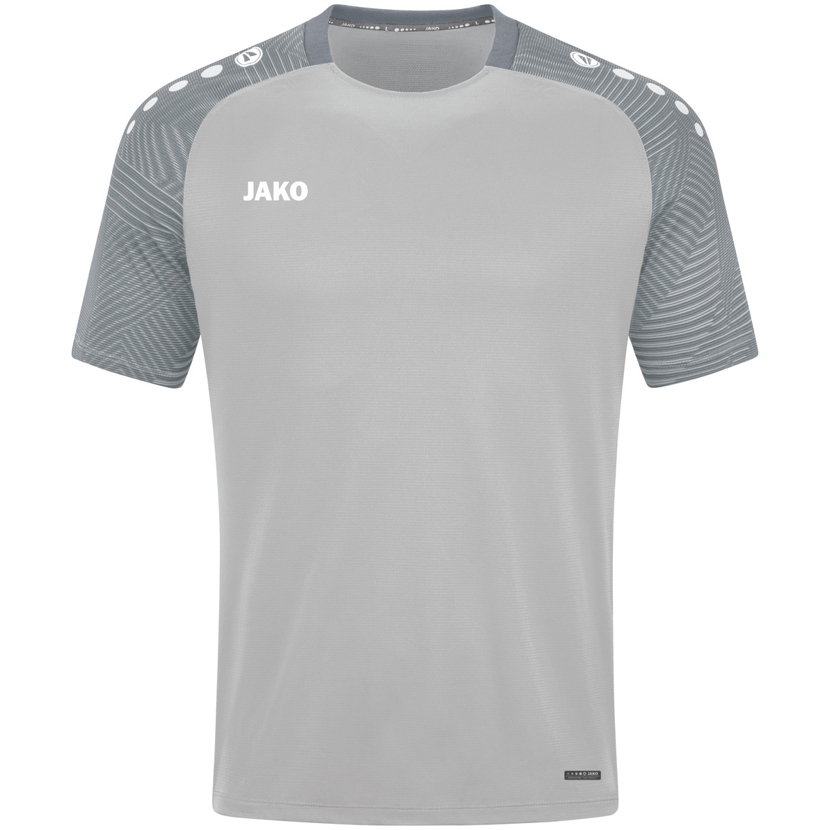 T-SHIRT JAKO PERFORMANCE, SSOFT GREY-STONE GREY MEN.