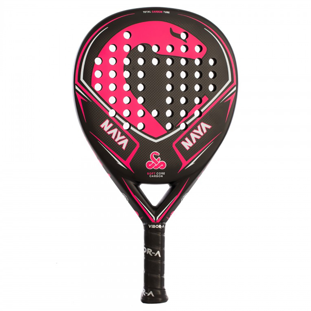 VIBOR-A BLACK NAYA CLASSIC EDITION PADDLE RACKET.