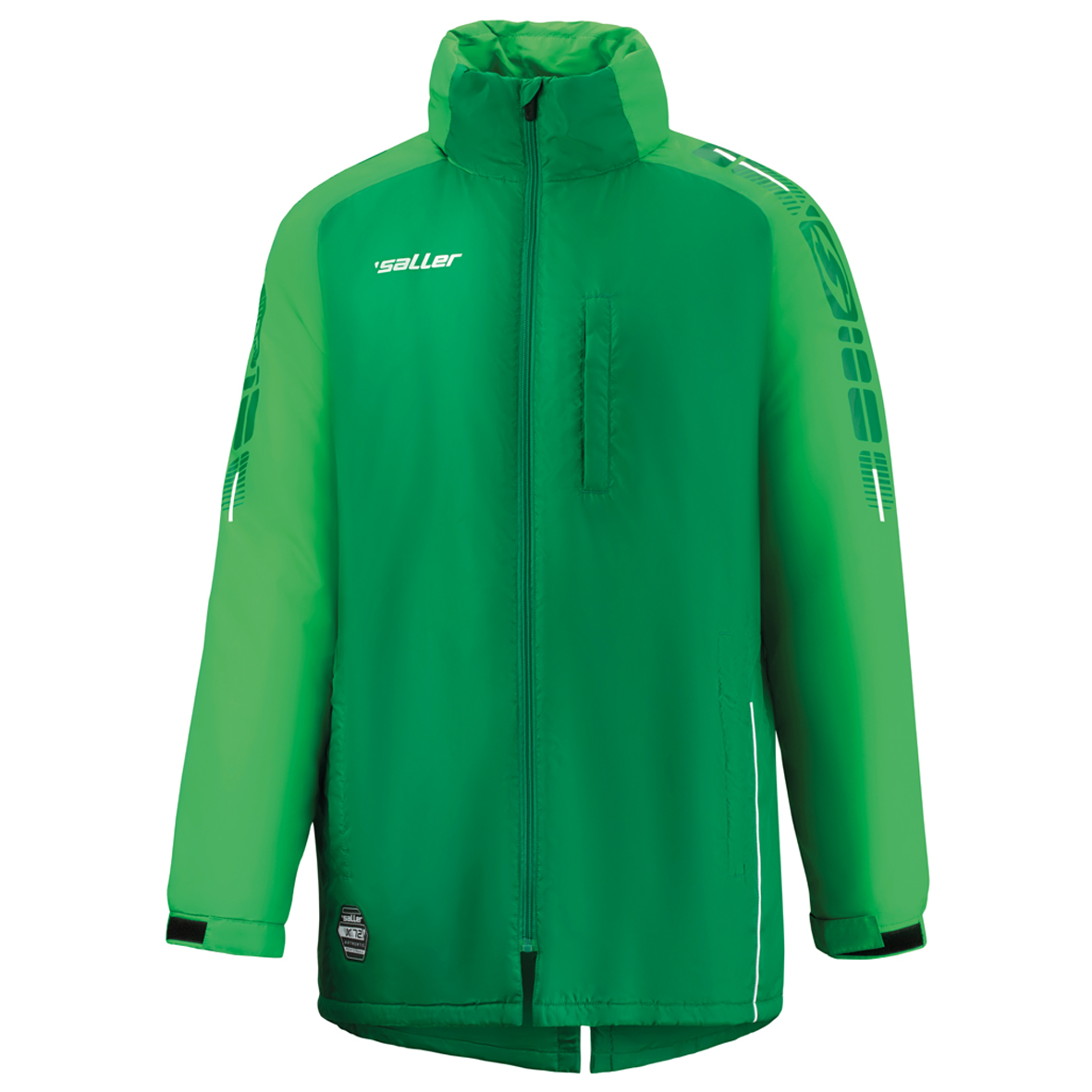 WINTER JACKET SALLERX.72, GREEN-EMERALD-WHITE UNISEX.