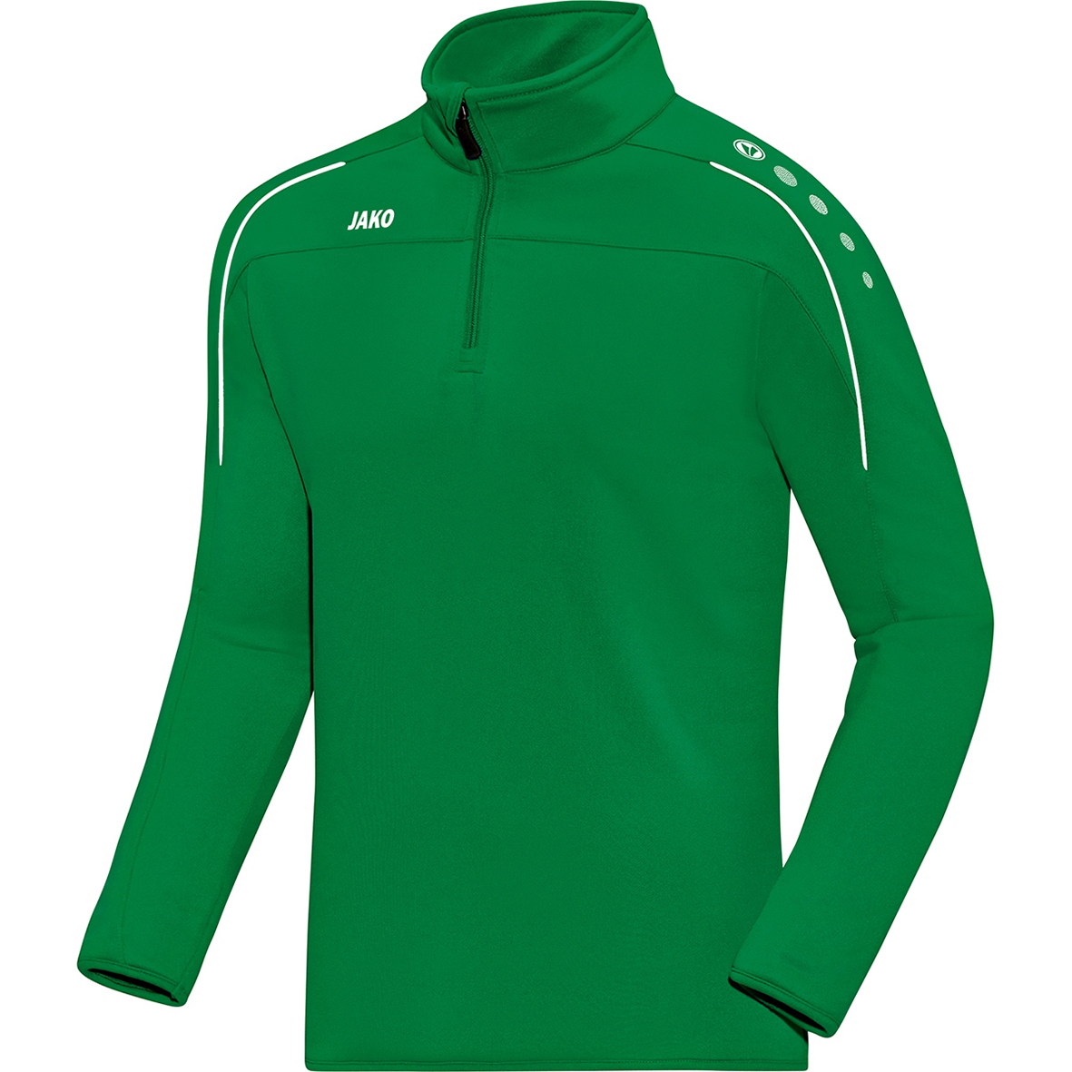 ZIPTOP JAKO CLASSICO, SPORT GREEN MEN.